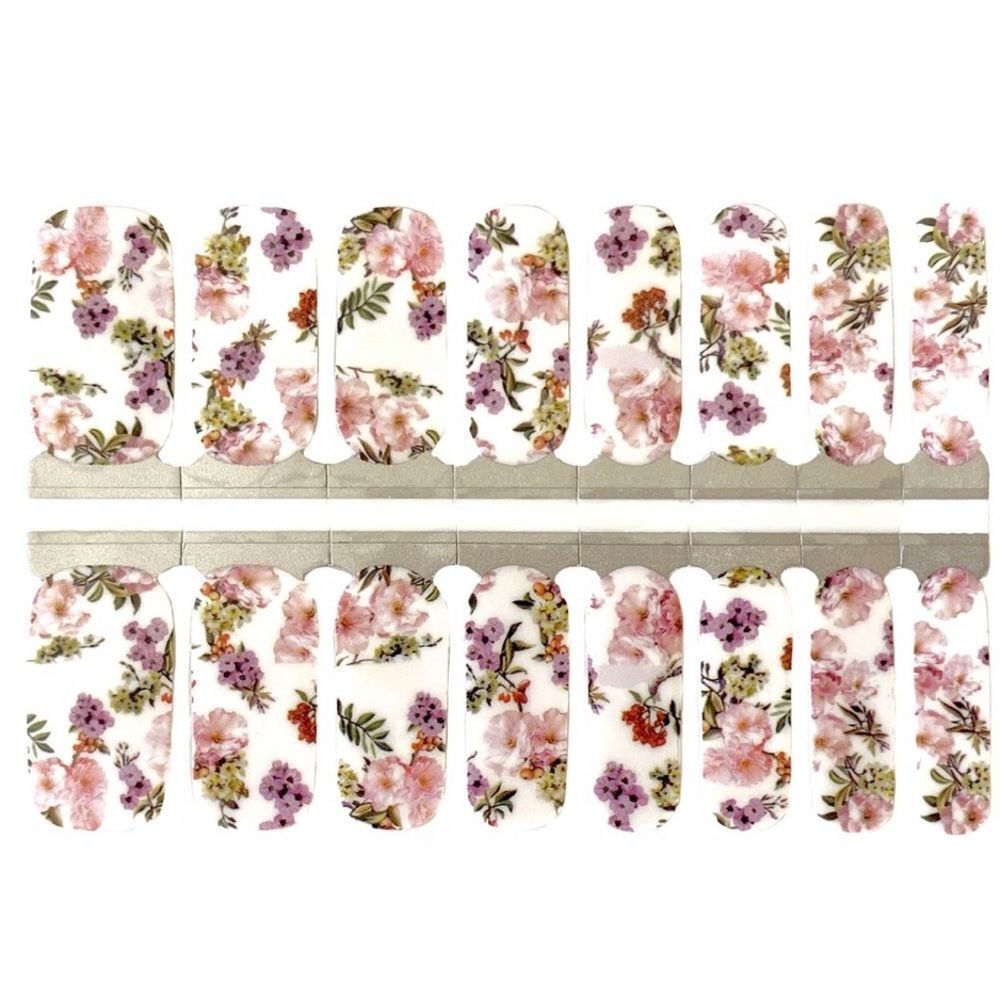 NIB Antique Floral Nail Wraps